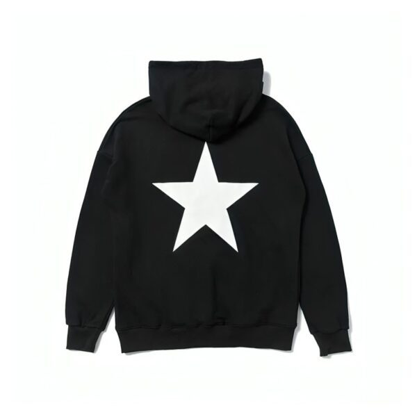 Essentials Black Star Hoodie